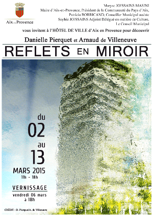 Danielle Pierquet Reflets en miroir